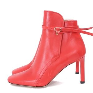 Nina Ricci Tomato Red Booties
